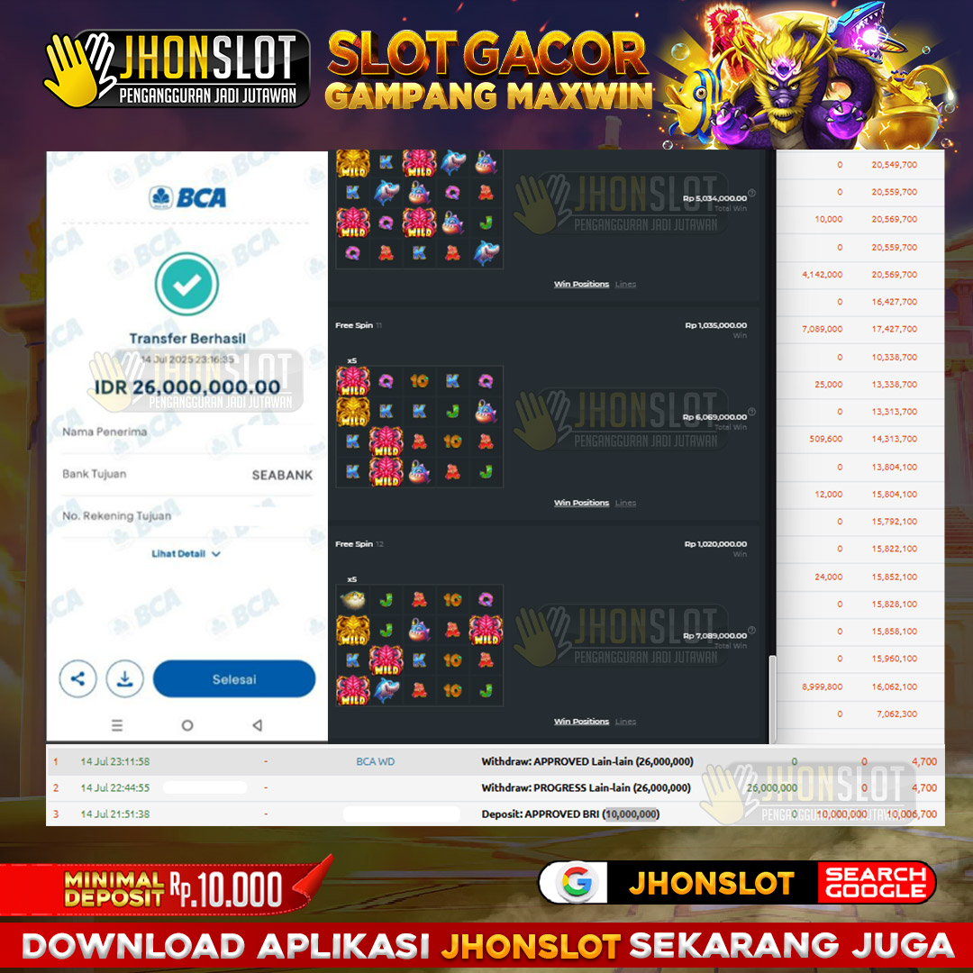 𝐈𝐃 𝐋𝐚𝐤****𝐭𝐞𝐤𝟎𝟏 𝐌𝐞𝐧𝐚𝐧𝐠 𝐑𝐩 𝟐𝟔,𝟎𝟎𝟎,𝟎𝟎𝟎 𝐝𝐢 𝐑𝐞𝐥𝐞𝐚𝐬𝐞 𝐓𝐡𝐞 𝐊𝐫𝐚𝐤𝐞𝐧 𝟐 𝐝𝐞𝐧𝐠𝐚𝐧 𝐌𝐨𝐝𝐚𝐥 𝐑𝐩 𝟏𝟎,𝟎𝟎𝟎,𝟎𝟎𝟎 𝐝𝐢 𝐉𝐇𝐎𝐍𝐒𝐋𝐎𝐓!