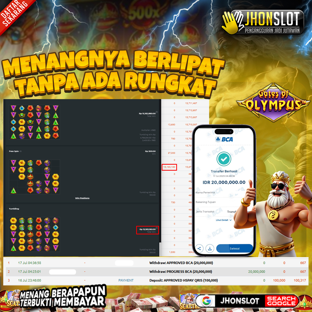 𝐈𝐃 𝐩𝐮𝐭𝐫****𝐬𝟒𝐝 𝐌𝐞𝐧𝐚𝐧𝐠 𝐑𝐩 𝟐𝟎.𝟎𝟎𝟎.𝟎𝟎𝟎 𝐁𝐞𝐫𝐦𝐨𝐝𝐚𝐥 𝐑𝐩 𝟏𝟎𝟎.𝟎𝟎𝟎 𝐝𝐚𝐫𝐢 𝐆𝐚𝐭𝐞𝐬 𝐨𝐟 𝐎𝐥𝐲𝐦𝐩𝐮𝐬 𝐝𝐢 𝐉𝐇𝐎𝐍𝐒𝐋𝐎𝐓